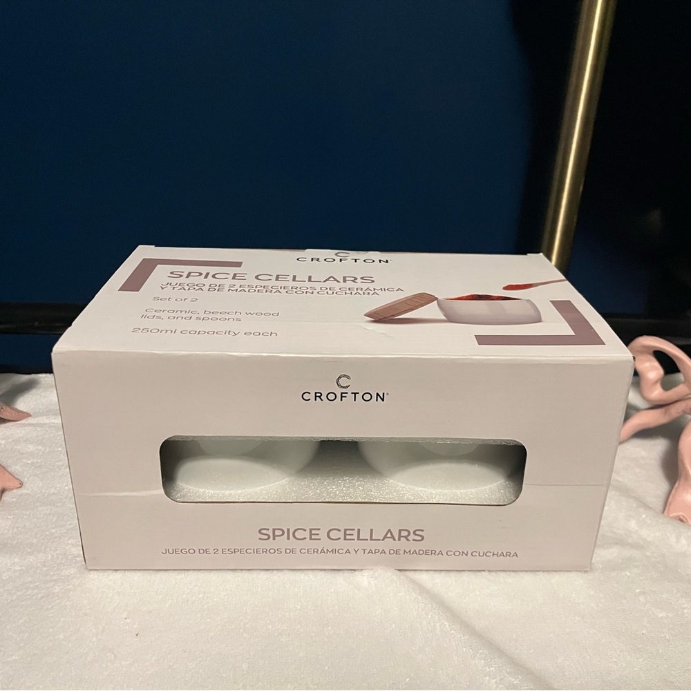 Crofton Spice Cellars Set in White